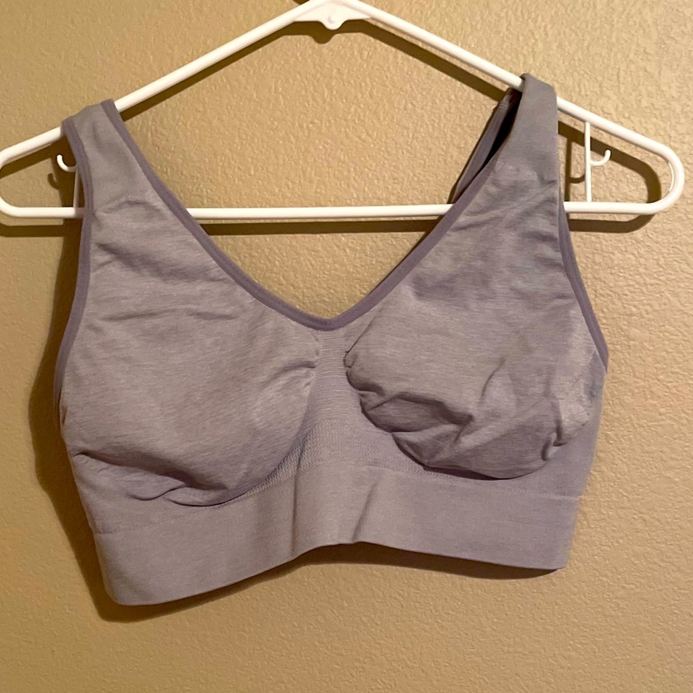 Hanes Gray Bralette - 2XL